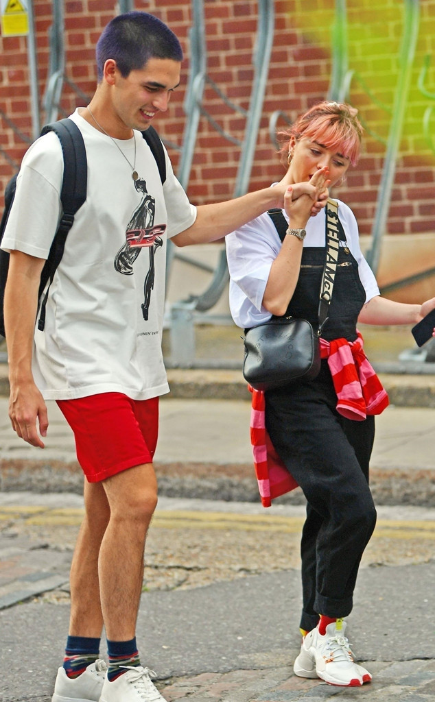 Maisie Williams and Boyfriend Reuben Selby Show PDA During Rare Outing